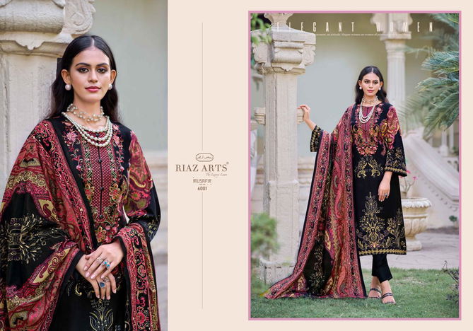 Musafir Vol 6 By Riaz Arts Digital Printed Karachi Cotton Dress Material Wholesale Suppliers In India
